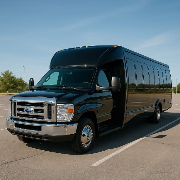 Albuquerque Shuttle Bus Rentals 18 Passenger Shuttle Bus