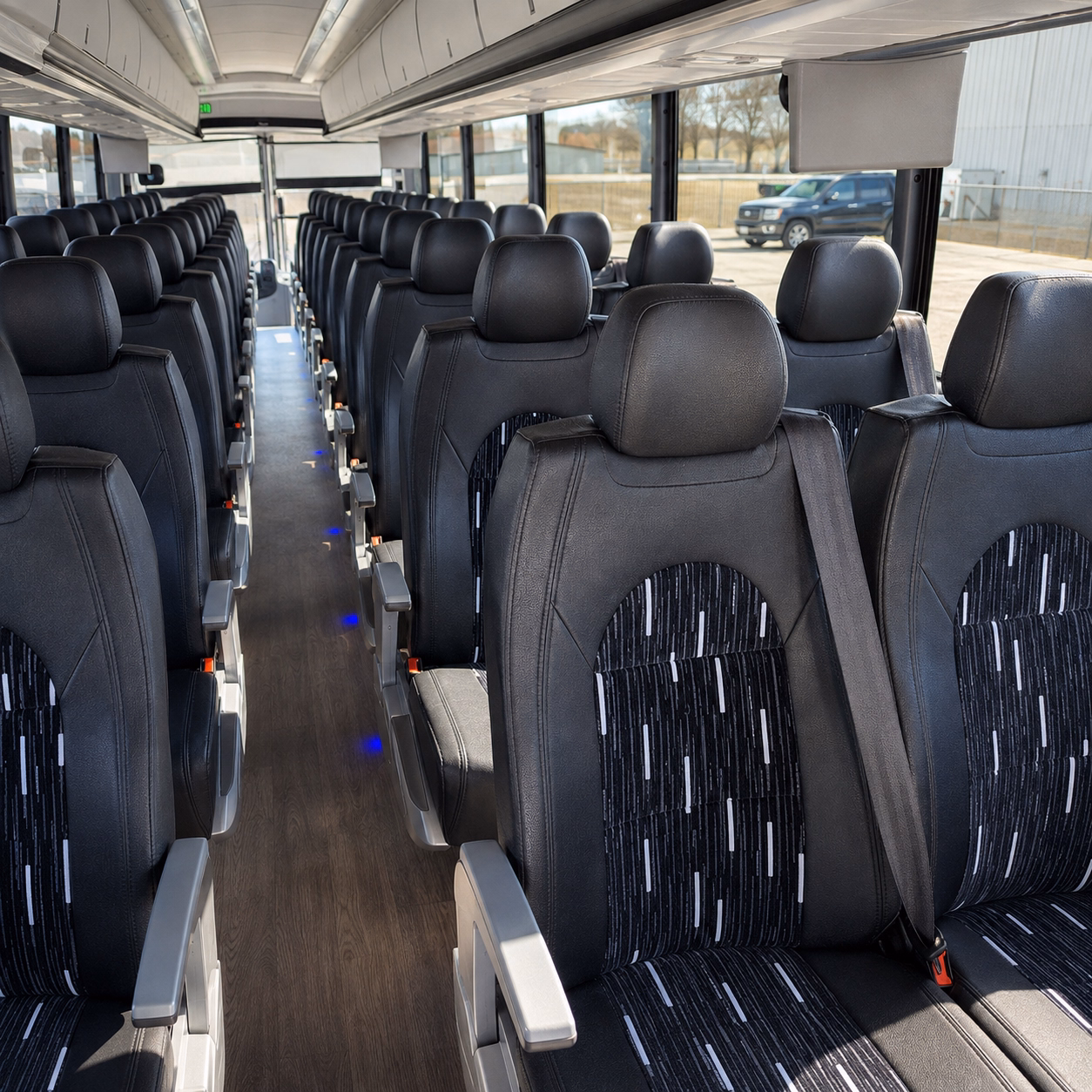 albuquerque charter bus services inside