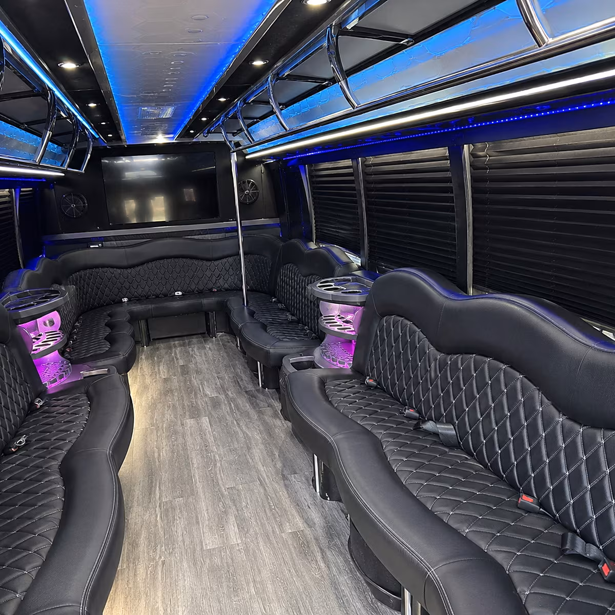 hit every photo stop in your albuquerque party bus before the dance