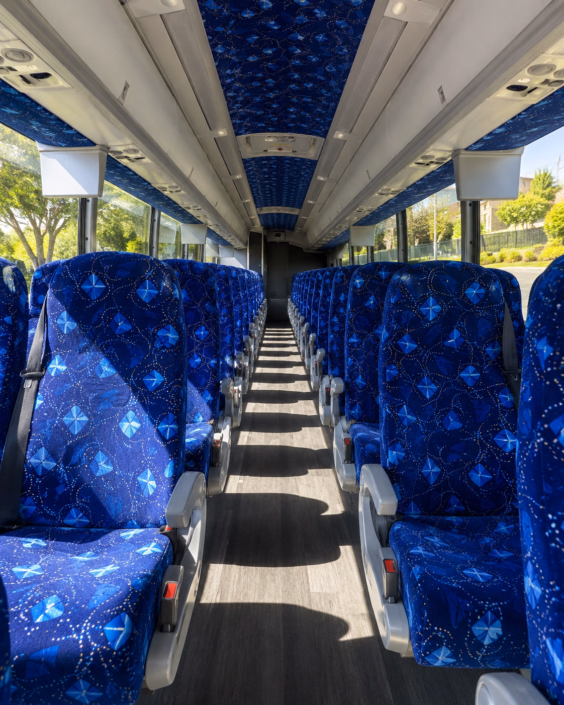 the bus type and amenities